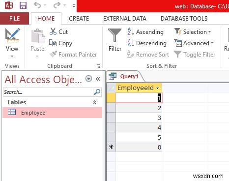 Làm cách nào để mô phỏng mệnh đề LIMIT MySQL với cơ sở dữ liệu Access? 