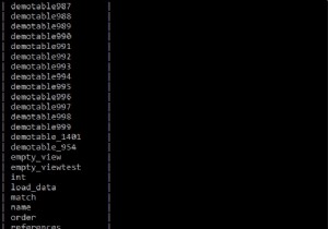 Truy vấn MySQL để hiển thị số lượng bảng trong cơ sở dữ liệu là gì? 