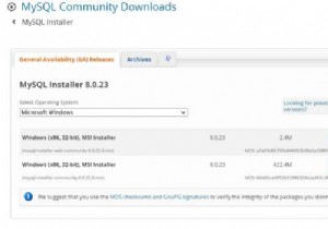 Cài đặt MySQL trên Microsoft Windows 