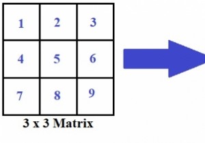 In mẫu ma trận tam giác dưới từ mảng đã cho trong C Program. 