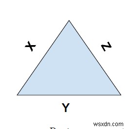 Tìm chu vi của một tam giác trong C ++ 