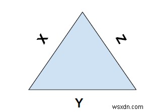 Tìm chu vi của một tam giác trong C ++ 