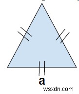 Tìm chu vi của một tam giác trong C ++ 