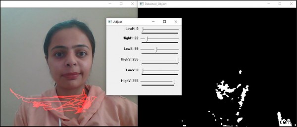 Làm cách nào để theo dõi màu trong OpenCV bằng C ++? 