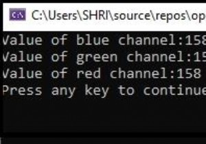 Cách lấy giá trị pixel cụ thể trong OpenCV bằng C++