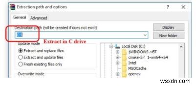 Làm thế nào để cài đặt OpenCV cho C ++ trong Windows? 