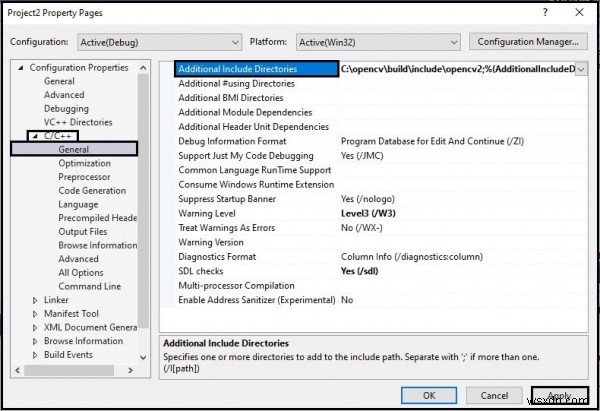 Làm thế nào để cài đặt OpenCV cho C ++ trong Windows? 