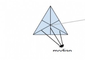 Chương trình tìm Centroid của Tam giác trong C ++ 