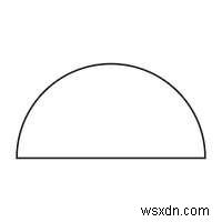 Chương trình tìm Diện tích và Chu vi của một hình bán nguyệt trong C ++ 