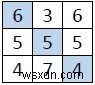 Điền vào đường chéo để làm cho tổng của mọi hàng, cột và đường chéo bằng ma trận 3 × 3 bằng cách sử dụng c ++ 