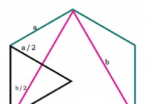 Diện tích của hình tam giác lớn nhất trong một hình lục giác trong C ++ 