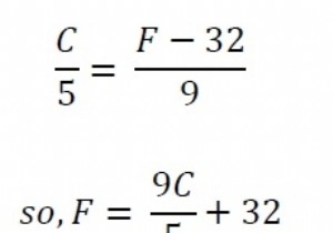 Chương trình C ++ để chuyển đổi độ F sang độ C 