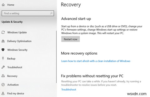 Cách khắc phục lỗi thiết bị khởi động không truy cập được trong Windows 10 