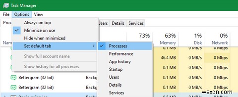 10 thủ thuật Windows Task Manager có thể bạn chưa biết 