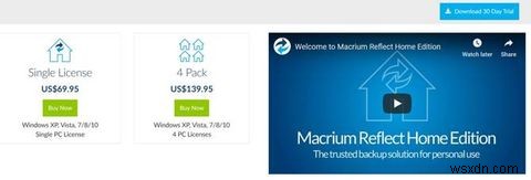 Macrium Reflect:Đánh giá công cụ sao lưu Windows miễn phí 