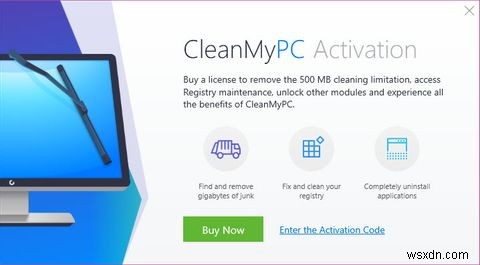 CleanMyPC bao gồm tất cả các nhu cầu bảo trì máy tính của bạn 