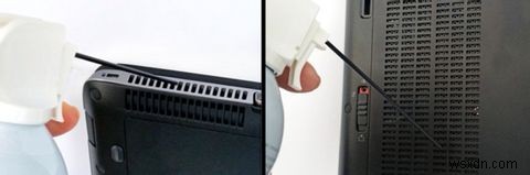 Cách làm sạch màn hình, vỏ, bàn phím và quạt máy tính xách tay của bạn 