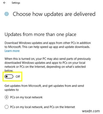 4 cách Windows 10 lãng phí băng thông Internet của bạn 