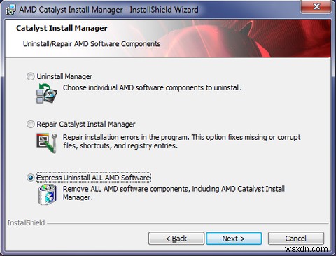 Cách tìm và sửa trình điều khiển màn hình AMD hoặc ATI trong Windows 
