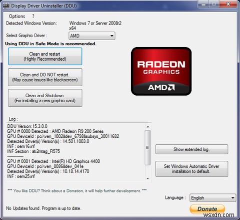 Cách tìm và sửa trình điều khiển màn hình AMD hoặc ATI trong Windows 