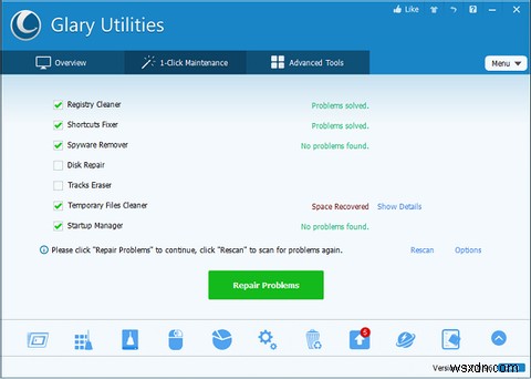 Bắt kịp bảo trì PC &Xóa hệ thống của bạn với Glary Utilities Pro 