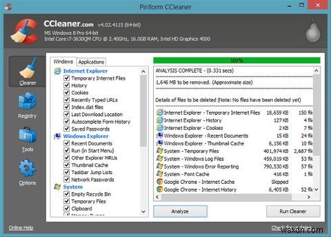 So sánh các chất tẩy rửa:CCleaner so với Slimcleaner và IObit Advanced SystemCare 