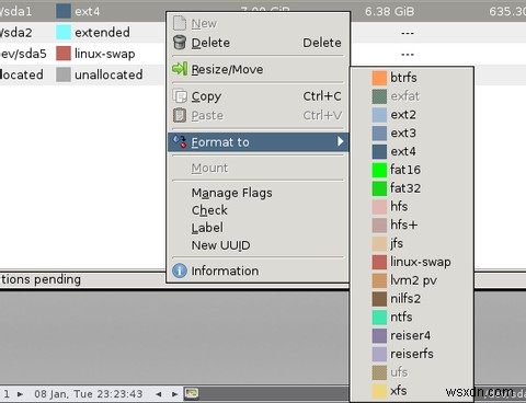 GParted Live CD:Một cách nhanh chóng để chỉnh sửa các phân vùng chính của bạn [Linux] 