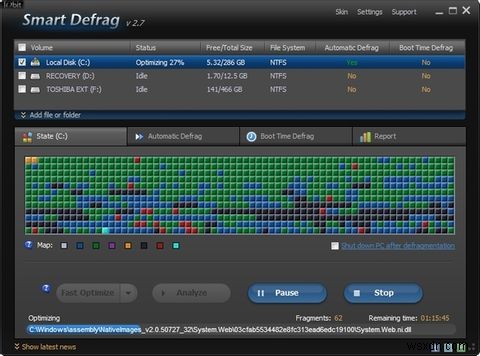 IObit Smart Defrag:Công cụ tối ưu hóa &chống phân mảnh ổ cứng tuyệt vời [Windows] 