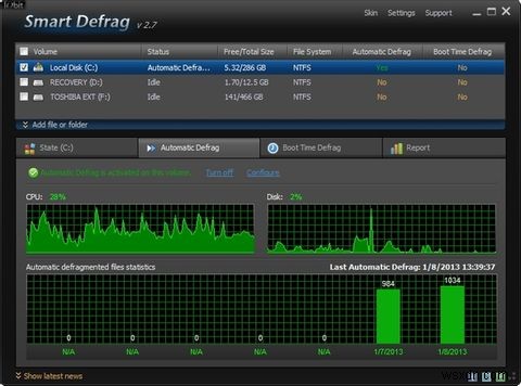 IObit Smart Defrag:Công cụ tối ưu hóa &chống phân mảnh ổ cứng tuyệt vời [Windows] 