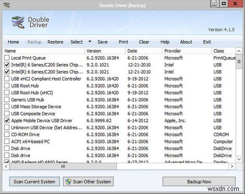 Double Driver giúp sao lưu và khôi phục trình điều khiển của bạn dễ dàng hơn bao giờ hết [Windows] 