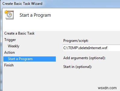 Giữ các tệp nhật ký &tệp tạm thời được kiểm soát bằng tập lệnh Windows này 