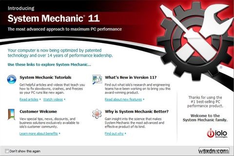 System Mechanic 11:Tinh chỉnh PC của bạn và tăng hiệu suất ngay lập tức [Giveaway] 