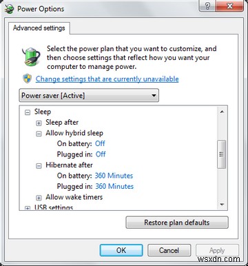 Khi không tiết kiệm được năng lượng:Khắc phục sự cố về chế độ ngủ đông của Windows 7 