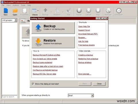 Backup4all Pro:Một giải pháp hoàn chỉnh cho Windows Backup [Giveaway] 