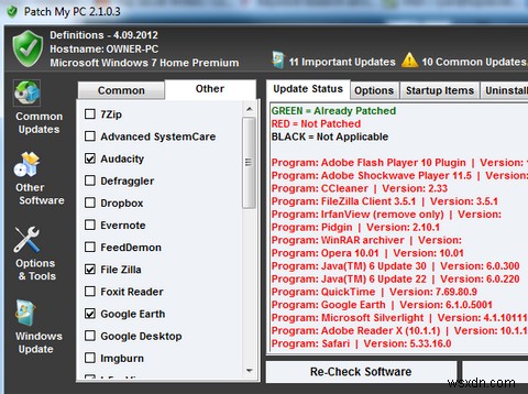 Thuận tiện vá Windows &Tất cả các chương trình với Patch My PC 