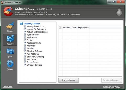 Tối ưu hóa hệ thống của bạn để chạy tốt nhất với CCleaner 