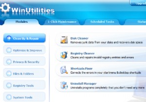 Đưa PC Windows của bạn trở lại hình dạng như cũ với WinUtilities 