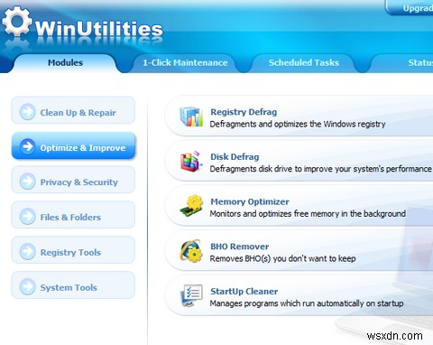 Đưa PC Windows của bạn trở lại hình dạng như cũ với WinUtilities 