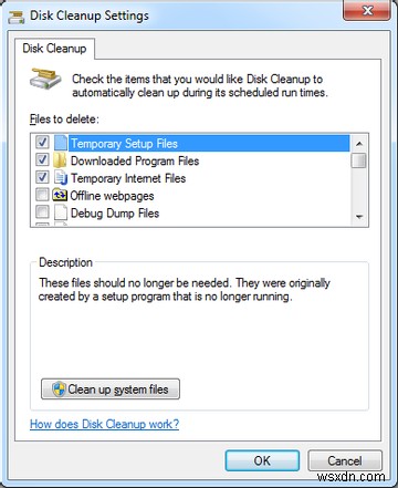 Cách tự động giữ cho Windows 7 sạch các tệp lỗi thời 