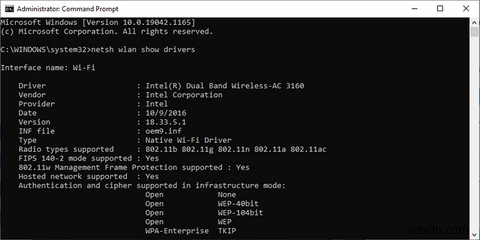 Cách chuyển từ 2.4GHz sang 5GHz trong Windows 10 