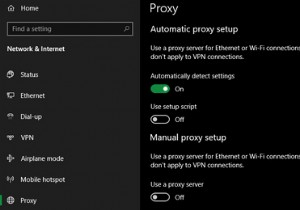 Cách giải quyết Windows không thể tự động phát hiện lỗi cài đặt proxy mạng 