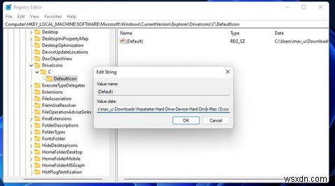 Cách thay đổi biểu tượng ổ đĩa của File Explorer trong Windows 11 và 10 