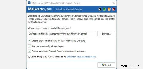 Cách tùy chỉnh tường lửa Windows của bạn với Windows Firewall Control 