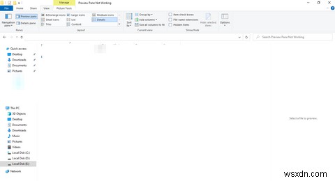 Ngăn xem trước không hoạt động trong Windows 10? 8 cách để khắc phục nó 