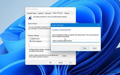 Làm cho Windows 11 trông giống như Windows 10 với ExplorerPatcher 