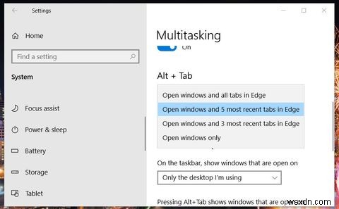 Cách tùy chỉnh Alt + Tab Switcher trong Windows 10 