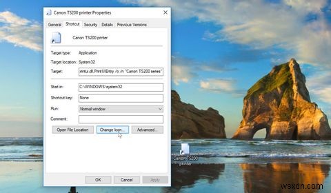 Cách tạo lối tắt máy in trên Windows 10 