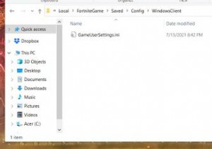 Cách sửa lỗi Fortnite không lưu cài đặt trò chơi trong Windows 11 và 10 