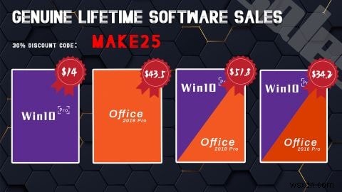 Ghi được $ 15 Giấy phép Windows 10 và $ 28 Microsoft Office trọn đời:Tiết kiệm 91% trong Giảm giá tháng Hai 