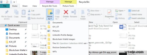 4 cách khôi phục tệp từ thùng rác trong Windows 10 